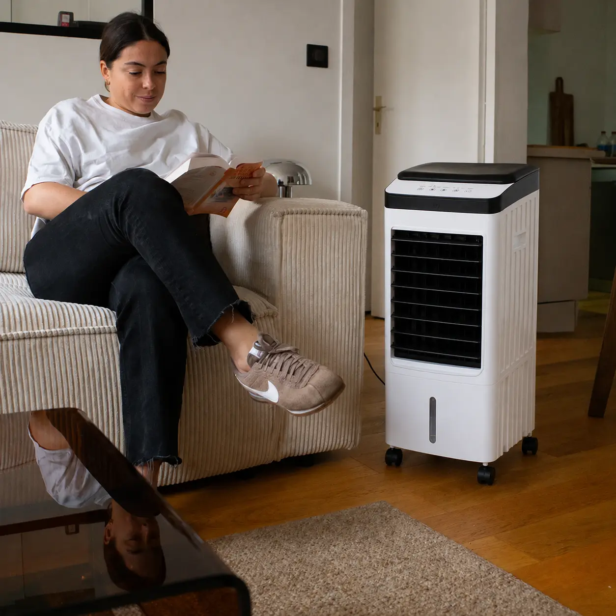 VentCool Polara — confort fresco en el salón, ventanas cerradas